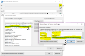 Gate4 SharePoint Workflow - Email konfigurieren